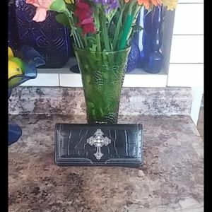 Black Leather Wallet